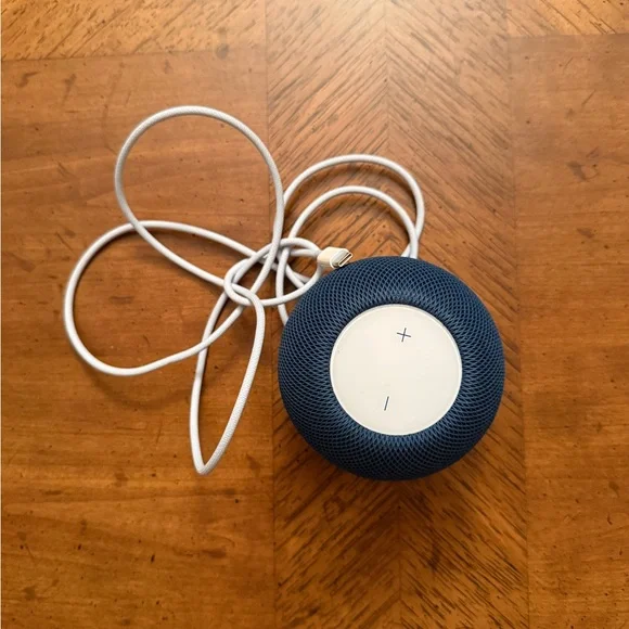 Apple HomePod Mini Smart Speaker Blue - Works Perfectly - Picture 2 of 2